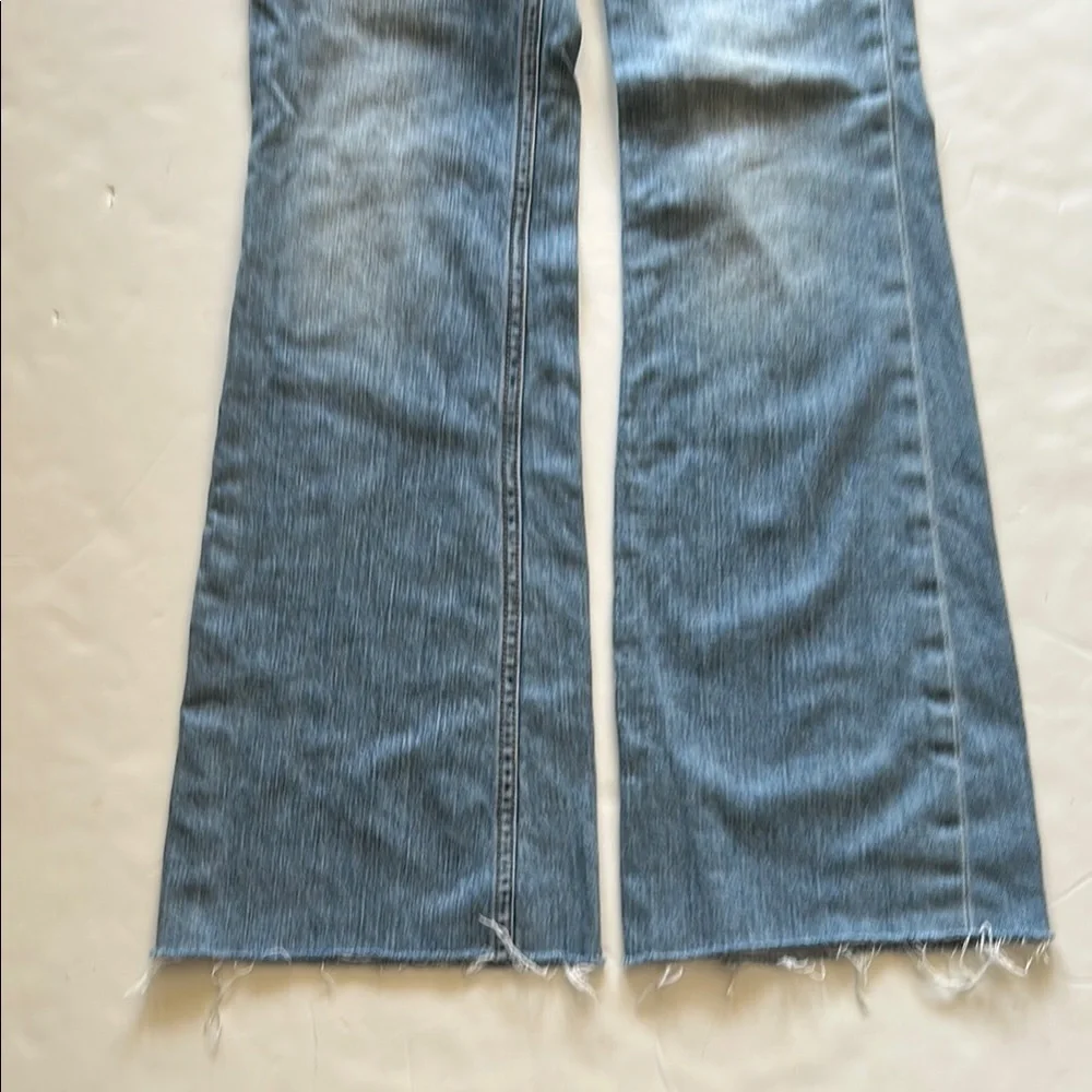 Anthropologie Pilcro High Rise Trouser Boot Leg Jeans size 27 - Picture 4 of 11